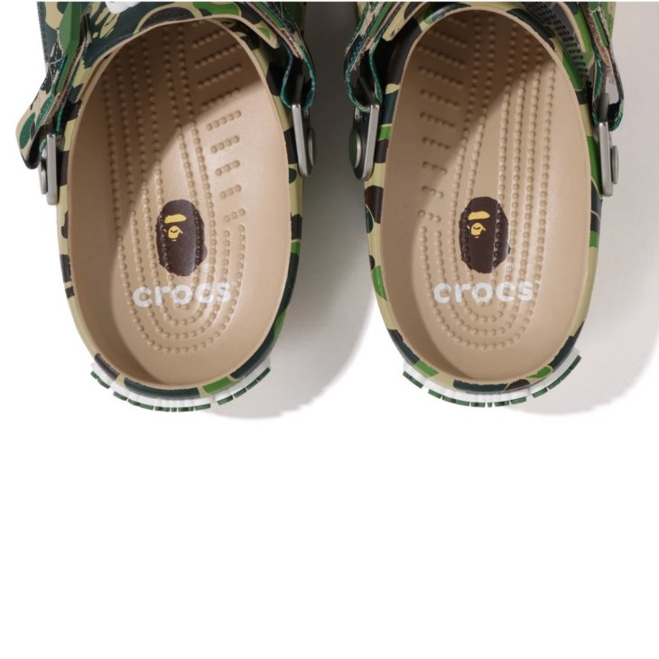 BAPE X CROCS CLASSIC CLOG