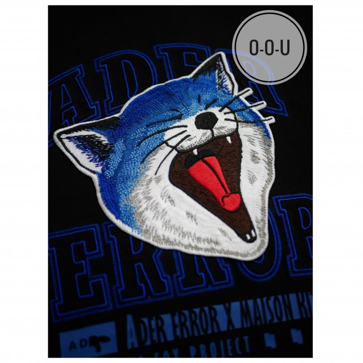 MAISON KITSUNÉ X ADER ERROR YAWN FOX T-SHIRT