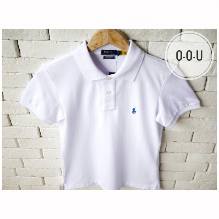 POLO RALPH LAUREN WOMEN CUSTOM SLIM FIT POLO SHIRT