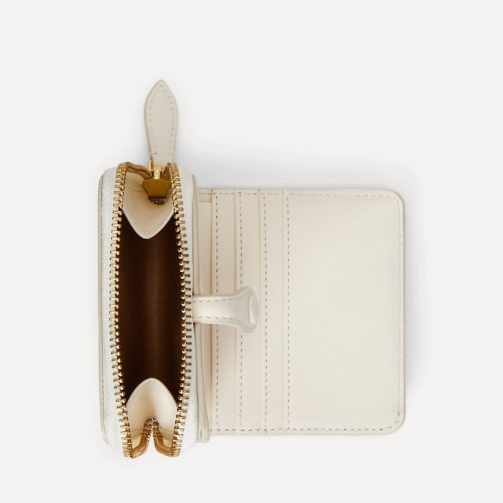 POLO RALPH LAUREN POLO BEAR LEATHER COMPACT WALLET
