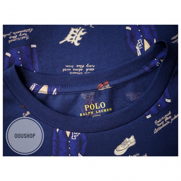 POLO RALPH LAUREN POLO BEAR BOYS COTTON JERSEY TEE
