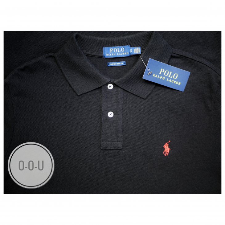 POLO RALPH LAUREN CUSTOM SLIM FIT POLO SHIRT