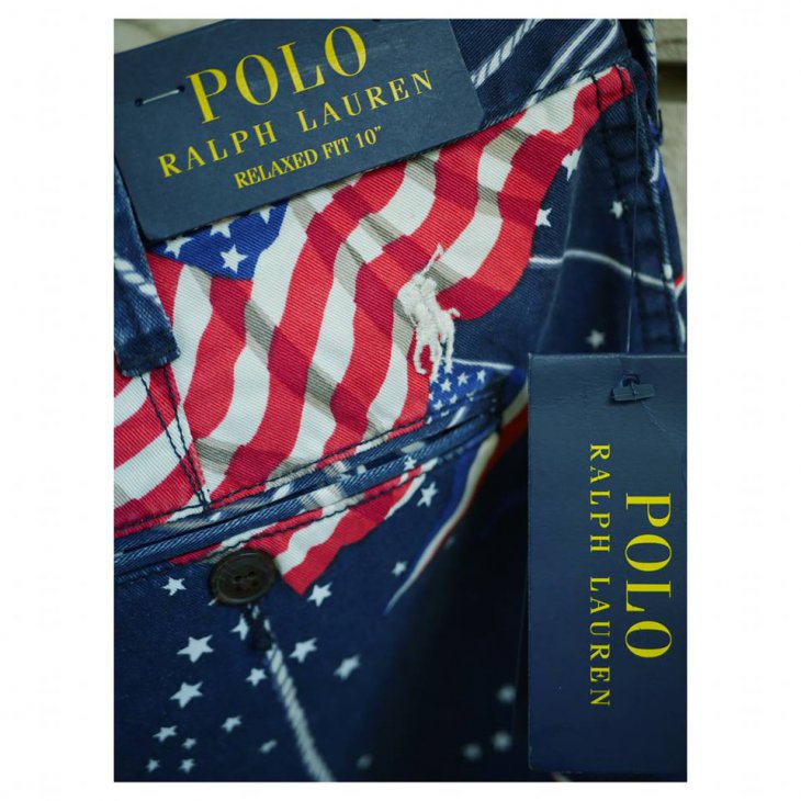 POLO RALPH LAUREN RELEXED FIT FLAG CARGO SHORT