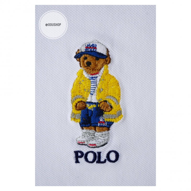 POLO RALPH LAUREN CUSTOM SLIM FIT BEAR POLO