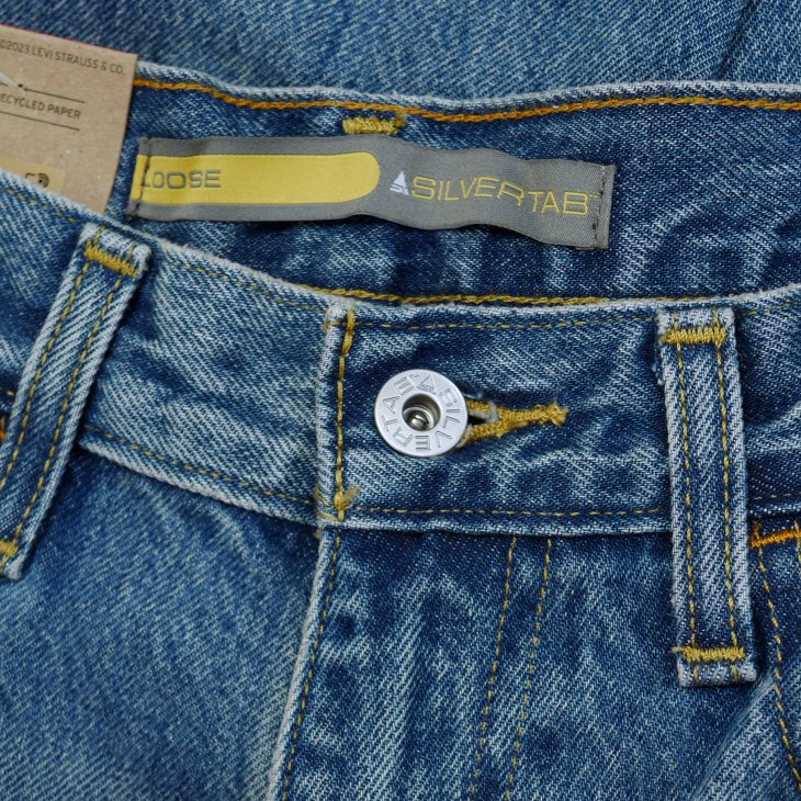 LEVIS BEAMS SILVER TAB LOOSE