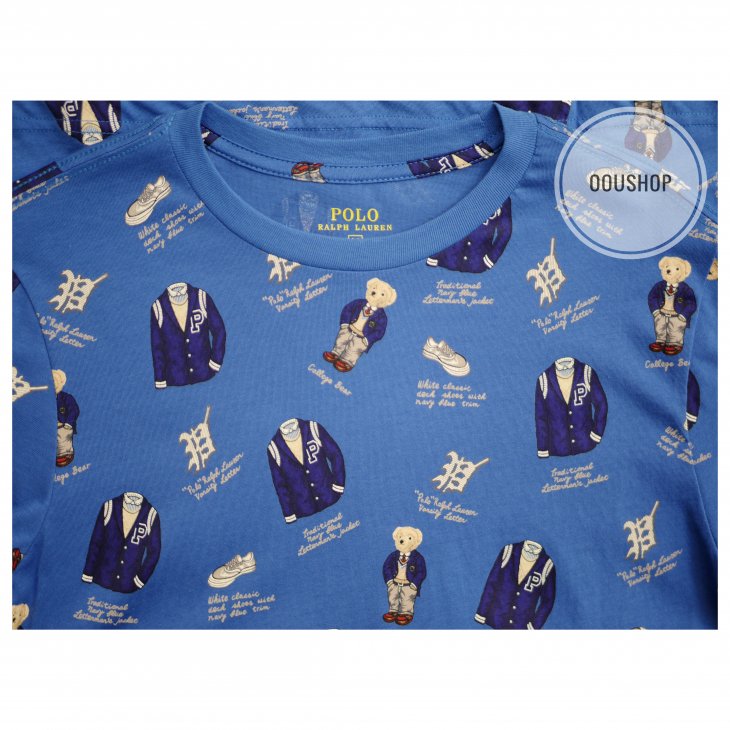 POLO RALPH LAUREN POLO BEAR BOYS COTTON JERSEY TEE