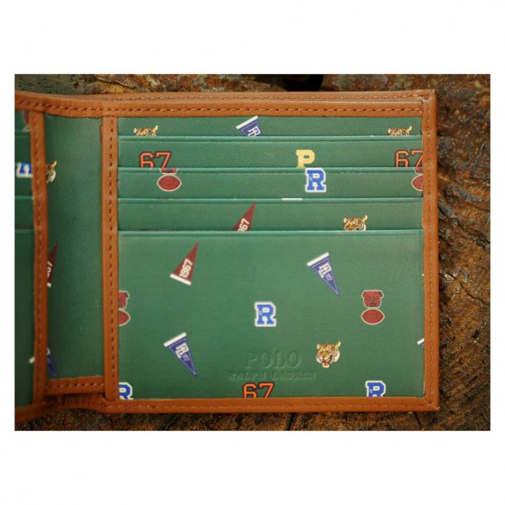 POLO RALPH LAUREN LEATHER BILLFOLD