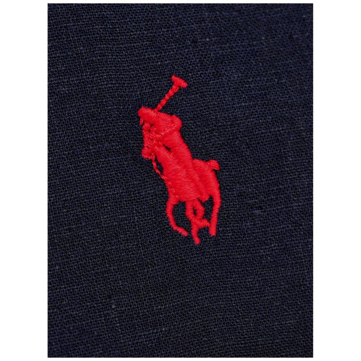 POLO RALPH LAUREN CUSTOM SLIM FIT LINEN SHIRT