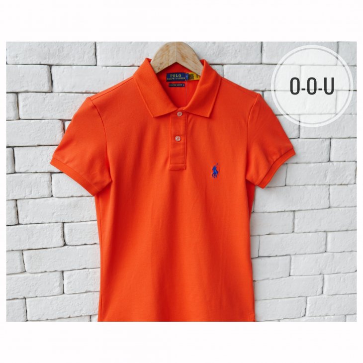 POLO RALPH LAUREN WOMEN CUSTOM SLIM FIT POLO SHIRT