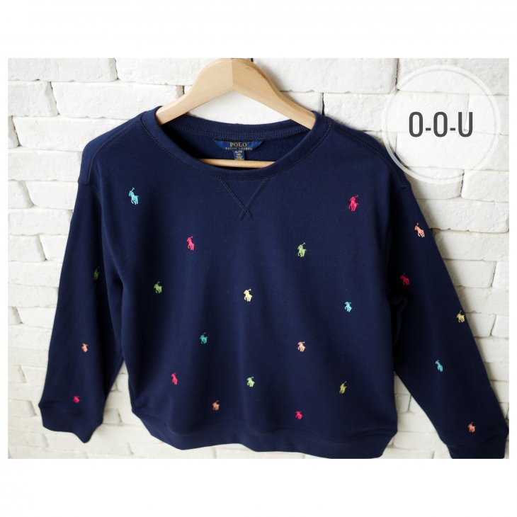 POLO RALPH LAUREN BOYS POLO PONY FLEECE SWEATSHIRT