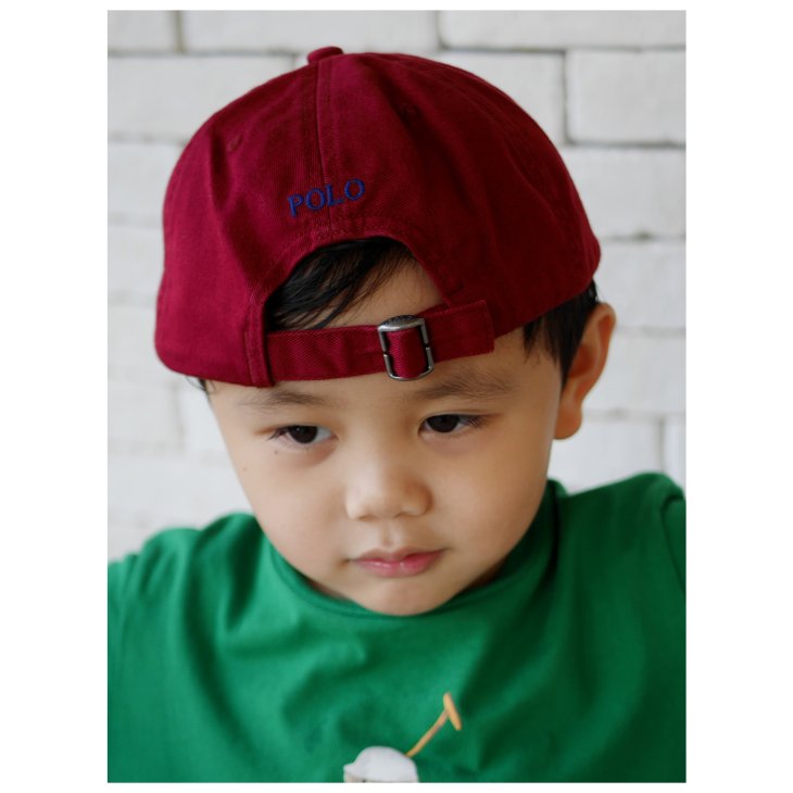 POLO RALPH LAUREN KIDS COTTON CHINO BASEBALL CAP