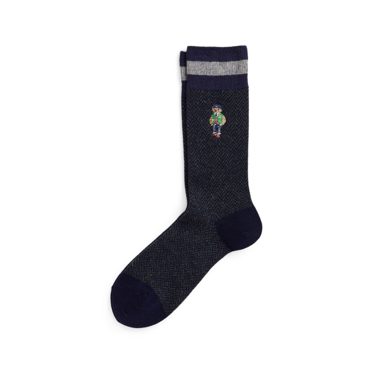 POLO RALPH LAUREN POLO BEAR TROUSER SOCKS