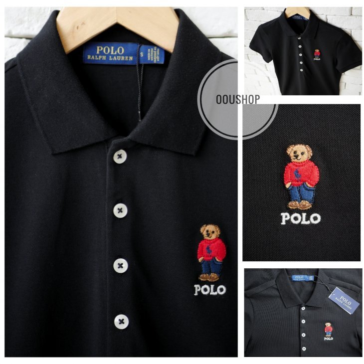 POLO RALPH LAUREN POLO BEAR SLIM FIT POLO SHIRT