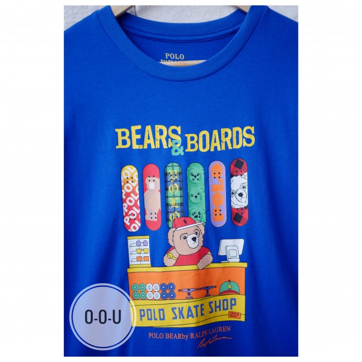 POLO RALPH LAUREN POLO BEAR BOYS COTTON JERSEY T-SHIRT