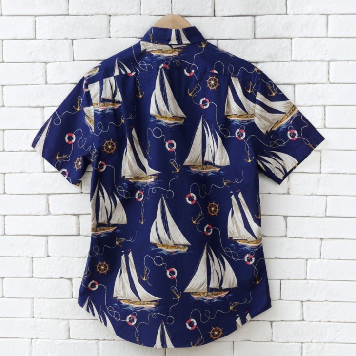 POLO RALPH LAUREN CLASSIC FIT NAUTICAL OXFORD SHIRT
