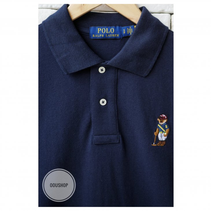 POLO RALPH LAUREN CUSTOM FIT POLO BEAR POLO SHIRT