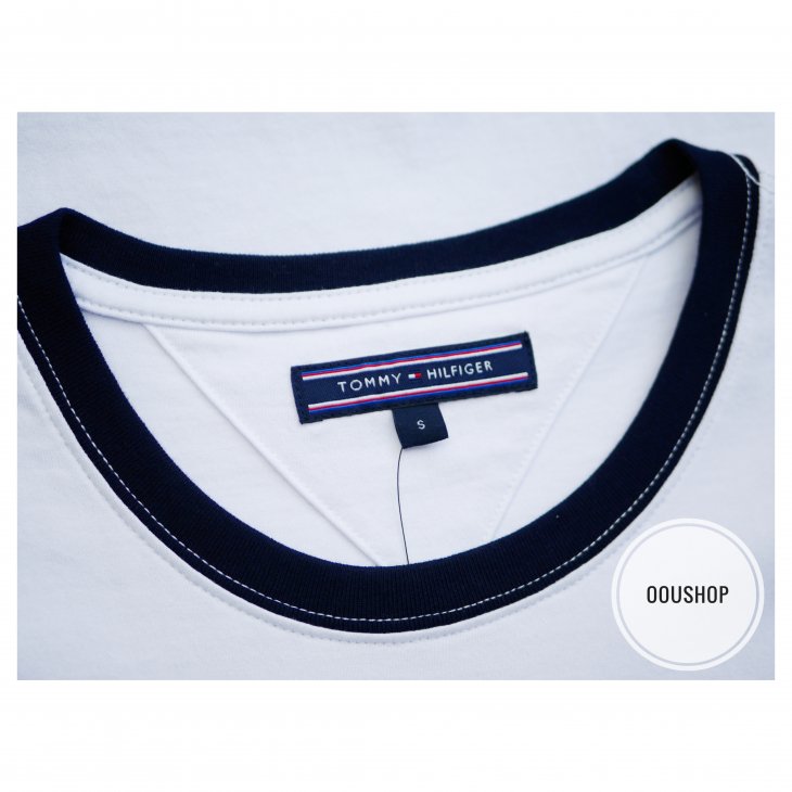 TOMMY HILFIGER ESSENTIAL FLAG LOGO T-SHIRT