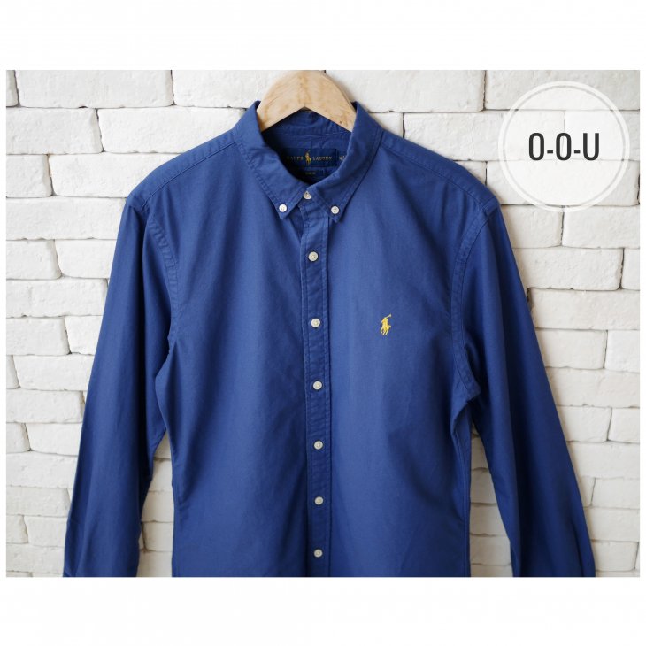 POLO RALPH LAUREN SLIM FIT GARMENT-DYED OXFORD SHIRT