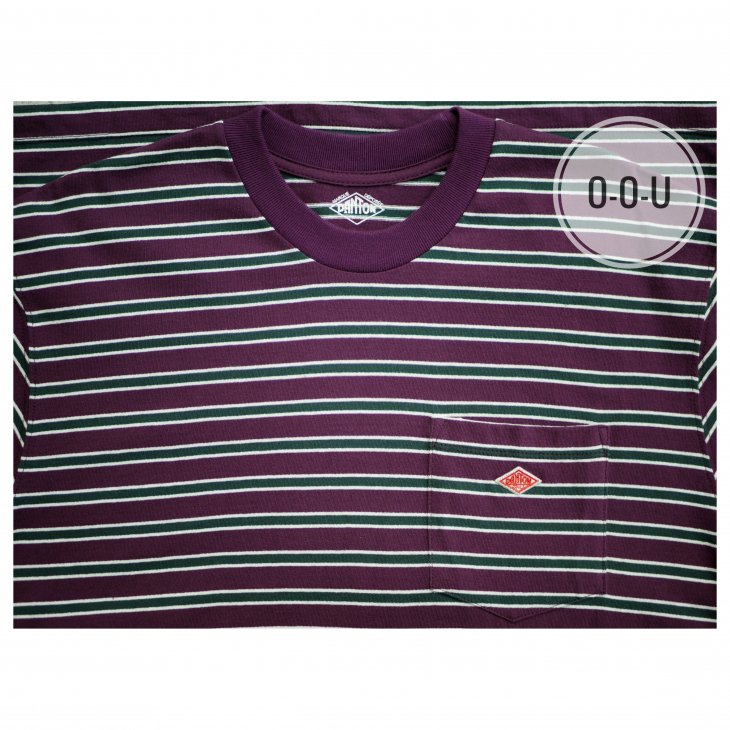 DANTON STRIPE POCKET TEE