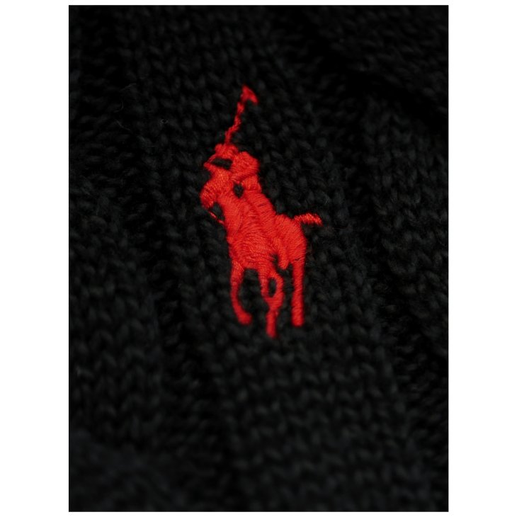 POLO RALPH LAUREN CABLE KNIT COTTON SWEATER