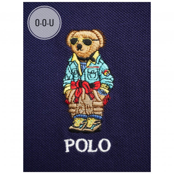 POLO RALPH LAUREN CUSTOM FIT POLO BEAR POLO SHIRT
