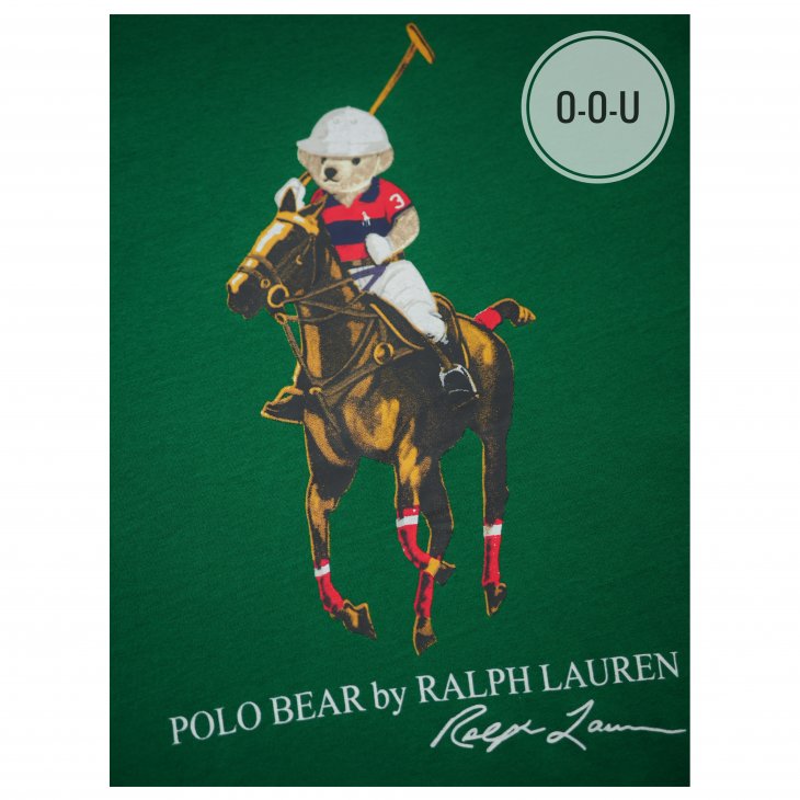 POLO RALPH LAUREN KIDS POLO BEAR & BIG PONY COTTON T-SHIRT