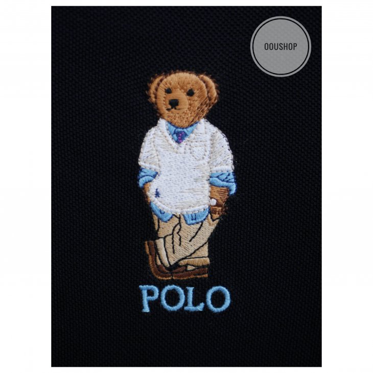 POLO RALPH LAUREN CUSTOM FIT BEAR POLO SHIRT