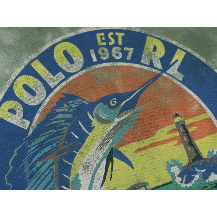 POLO RALPH LAUREN CLASSIC FIT GRAPHIC JERSEY T-SHIRT