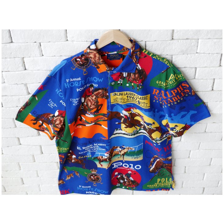 POLO RALPH LAUREN CLASSIC FIT EQUESTRIAN MESH POLO SHIRT