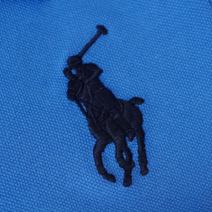 POLO RALPH LAUREN KIDS BIG PONY COTTON MESH POLO DRESS