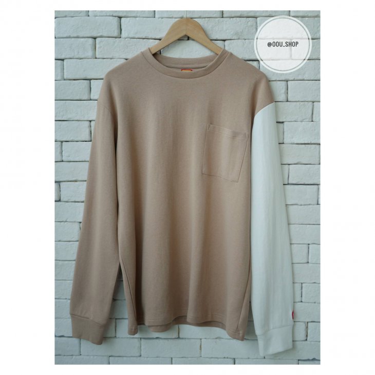 HUMAN MADE TWO TONE LONG-T