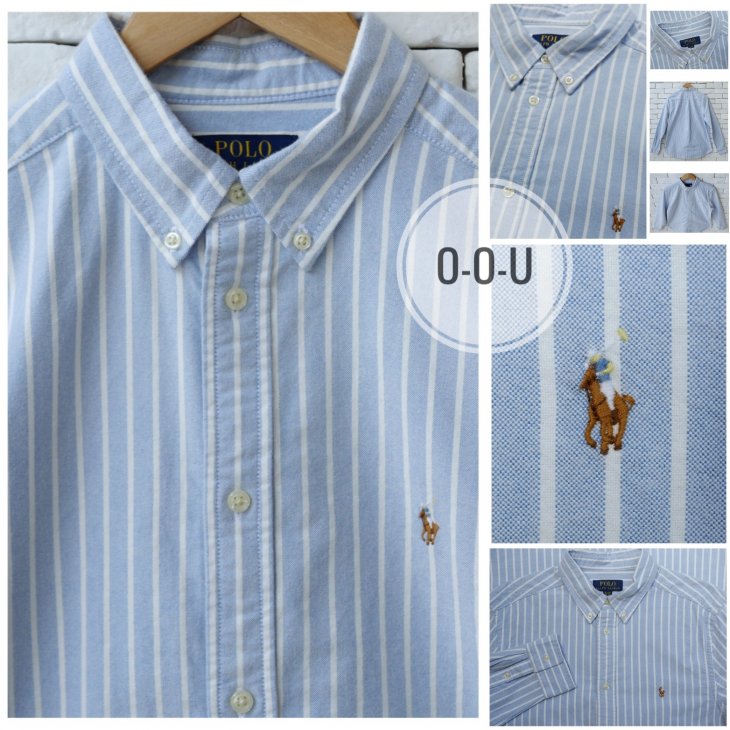 POLO RALPH LAUREN BOYS STRIPED COTTON SHIRT