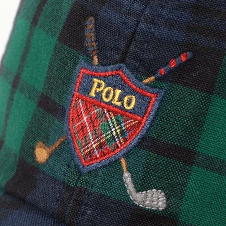 BEAMS x POLO RALPH LAUREN GOLF CREST LOGO CAP