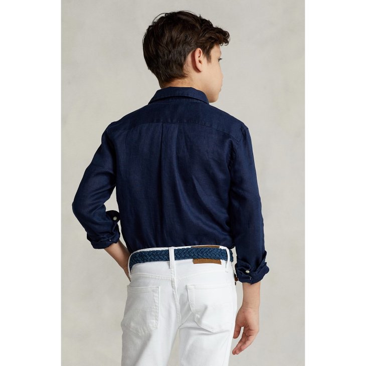 POLO RALPH LAUREN BOYS LINEN SHIRT