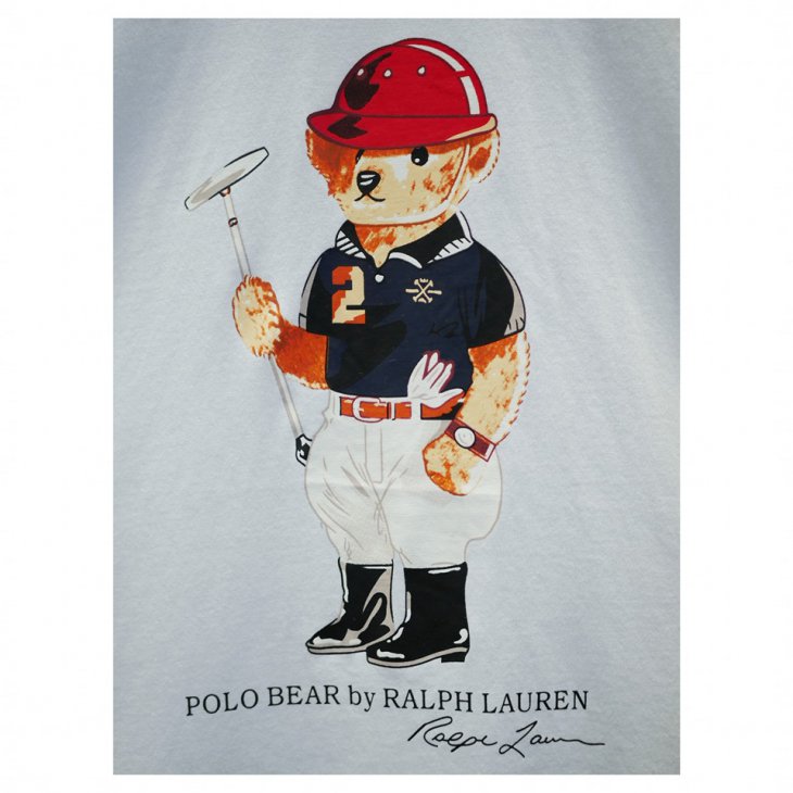 POLO RALPH LAUREN  BEAR COTTON T-SHIRT