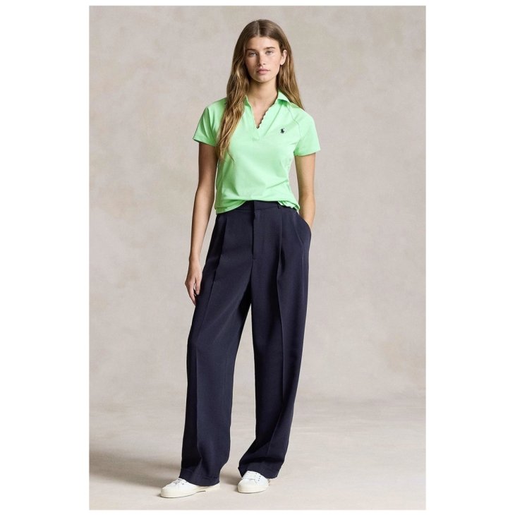 POLO RALPH LAUREN RLX CUSTOM FIT MESH POLO SHIRT