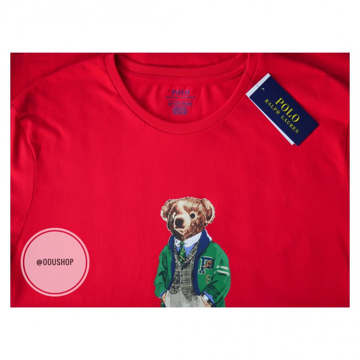 POLO RALPH LAUREN POLO BEAR COTTON T-SHIRT