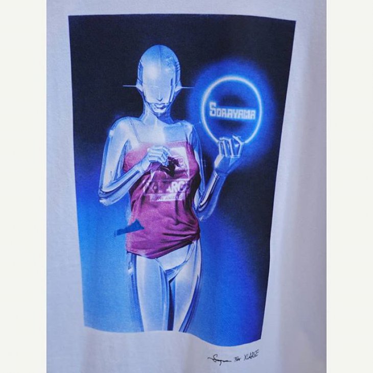 XLARGE x SORAYAMA - SEXY ROBOT T-SHIRT