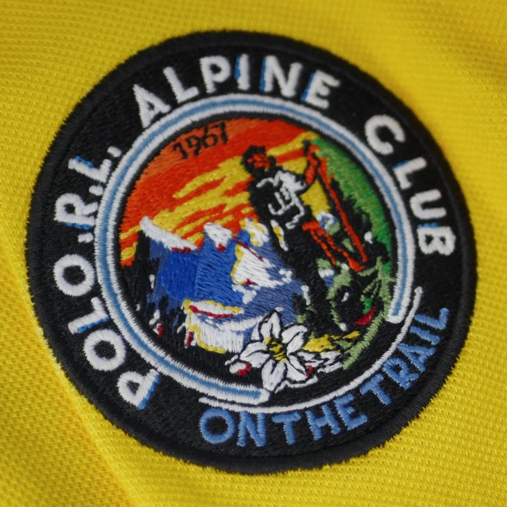 POLO RALPH LAUREN CLASSIC FIT MESH GRAPHIC POLO SHIRT