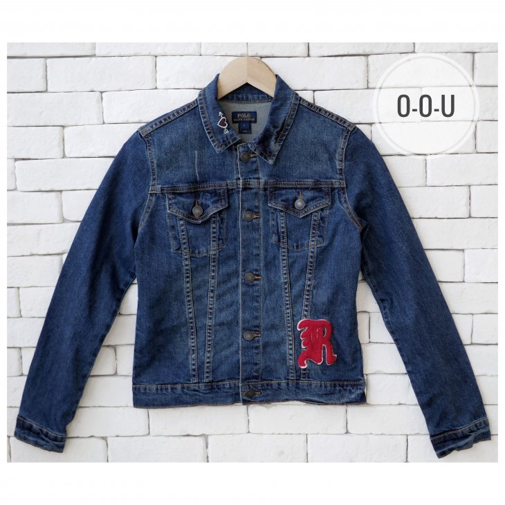 POLO RALPH LAUREN GIRLS DENIM TRUCKER JACKET