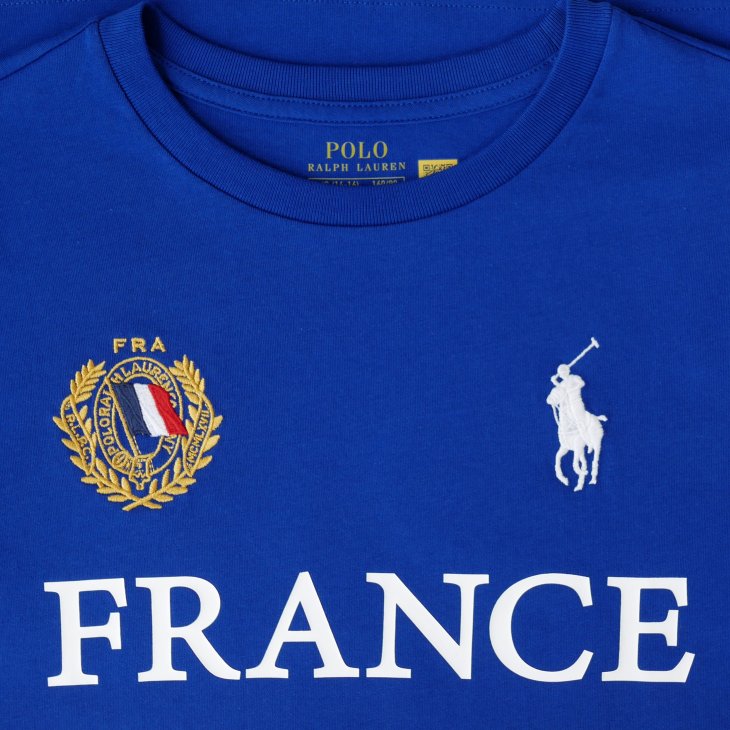POLO RALPH LAUREN BOYS FRANCE T-SHIRT