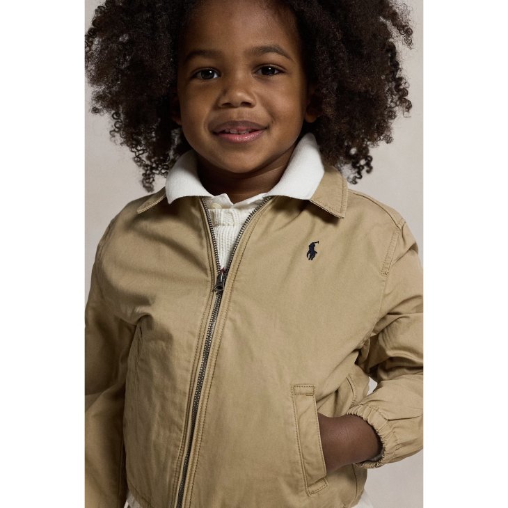 POLO RALPH LAUREN KIDS THE BAYPORT COTTON POPLIN JACKET