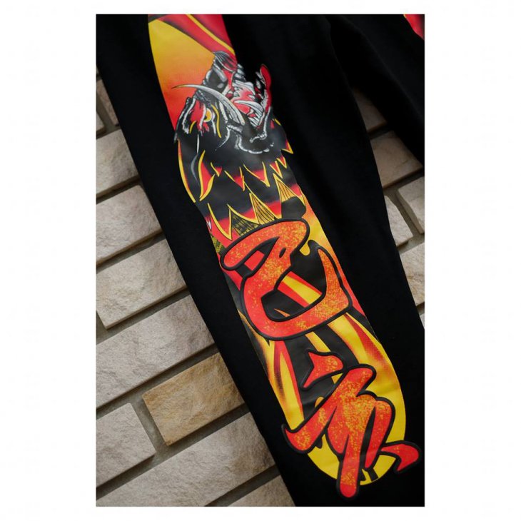 EVISU YEAR OF PIG SELVEDGE PRINTED SWEATPANTS