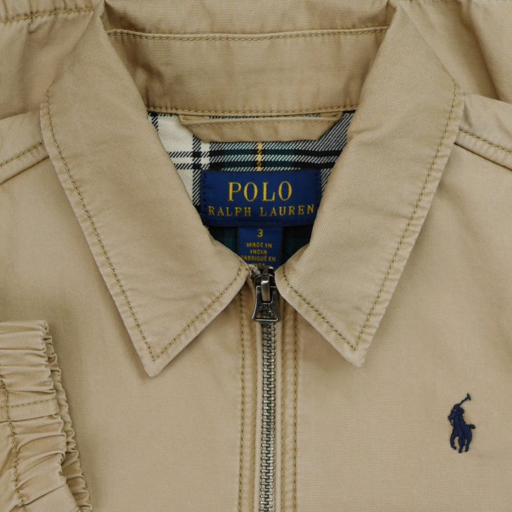 POLO RALPH LAUREN KIDS THE BAYPORT COTTON POPLIN JACKET