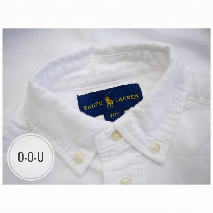 POLO RALPH LAUREN KIDS COTTON OXFORD  SHIRT