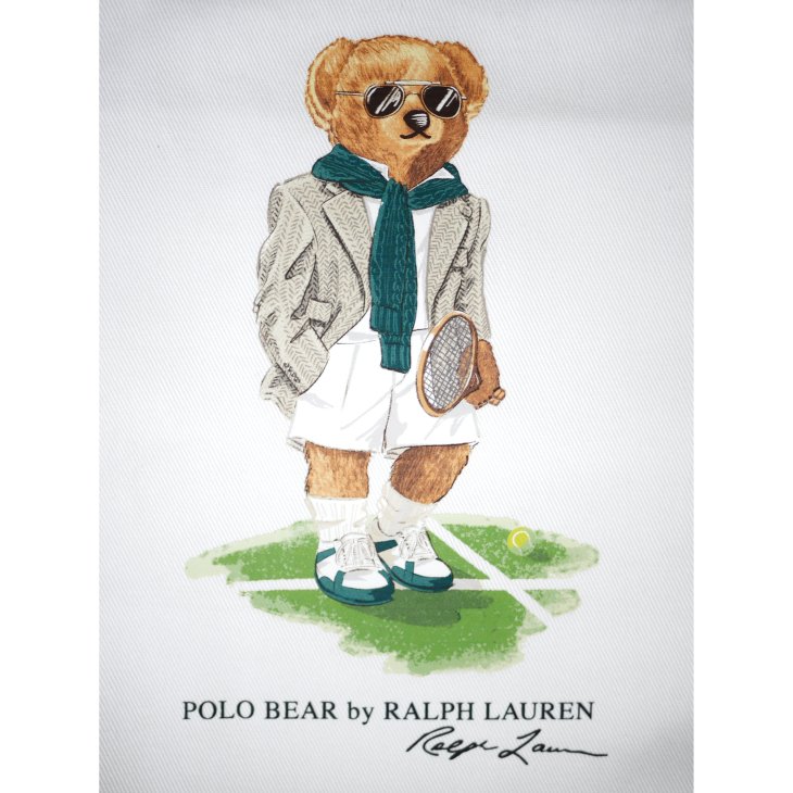 POLO RALPH LAUREN WIMBLEDON POLO BEAR SHOPPER TOTE