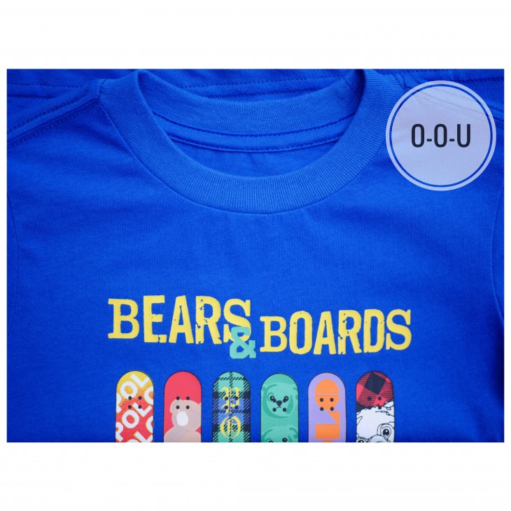 POLO RALPH LAUREN POLO BEAR KIDS COTTON JERSEY T-SHIRT