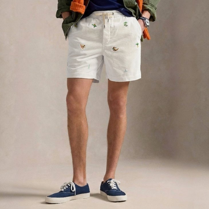 POLO RALPH LAUREN 15 CM POLO PREPSTER CORDUROY SHORT