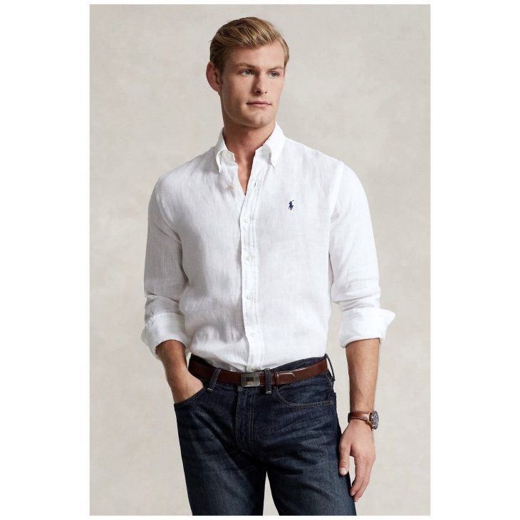 POLO RALPH LAUREN CLASSIC FIT LINEN SHIRT