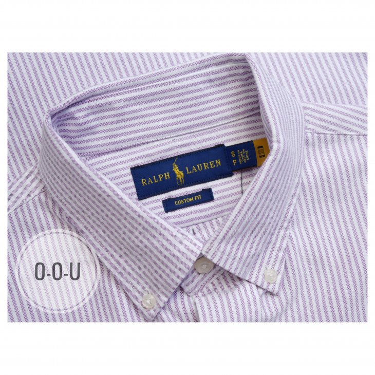 POLO RALPH LAUREN CUSTOM FIT STRIPED OXFORD SHIRT